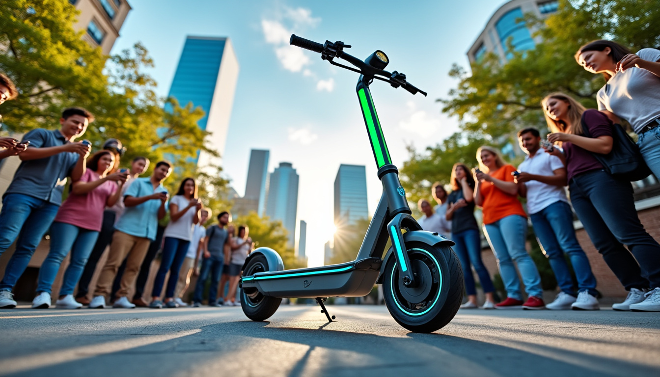 profitez de notre promotion exceptionnelle sur la trottinette électrique qui fait le buzz ! alliez confort, performance et style avec ce moyen de transport innovant, idéal pour vos trajets quotidiens. ne manquez pas cette opportunité de vous déplacer tout en vous amusant !