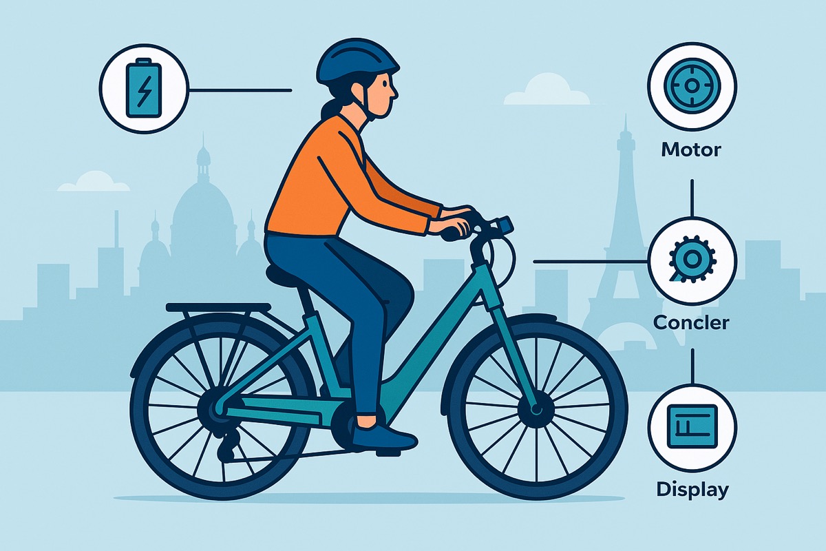 Comment fonctionne un vélo électrique ?
