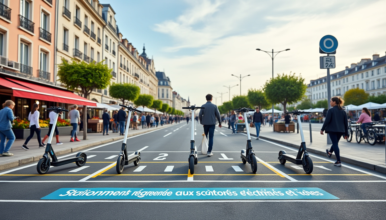 découvrez comment saint-nazaire renforce les règles concernant le stationnement des trottinettes et vélos électriques pour améliorer la sécurité et l'urbanisme. informez-vous sur les nouvelles règlementations et leur impact sur la mobilité urbaine.