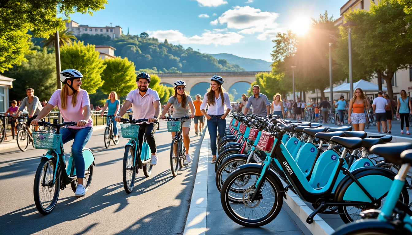 découvrez notre initiative innovante de vélos électriques en libre-service, conçue spécialement pour les résidents de cette grande ville du gard. profitez d'un moyen de transport écologique et pratique pour explorer votre ville tout en réduisant votre empreinte carbone.
