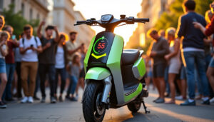 découvrez notre trottinette électrique en promotion, alliant performance et style avec une autonomie impressionnante de 55 km. profitez de cette offre exceptionnelle et déplacez-vous facilement tout en respectant l'environnement!