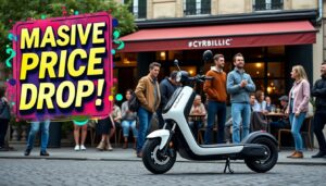 profitez d'une offre exceptionnelle sur la trottinette électrique préférée des parisiens ! ne manquez pas cette baisse de prix spectaculaire et découvrez une mobilité urbaine facile et rapide. faites les trajets quotidiens avec style et à moindre coût.