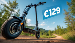 découvrez notre trottinette électrique tout terrain et étanche à moins de 150 euros ! parfaite pour les aventuriers en quête de sensations, elle combine performance, robustesse et prix abordable. ne manquez pas cette offre exceptionnelle et partez à l'exploration en toute sécurité !