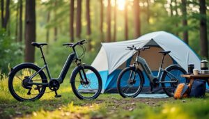 découvrez notre sélection de vélos électriques pliables conçus spécialement pour les amateurs de camping. alliez confort, praticité et performance pour explorer la nature sans effort, tout en bénéficiant d'une solution de transport facile à ranger.