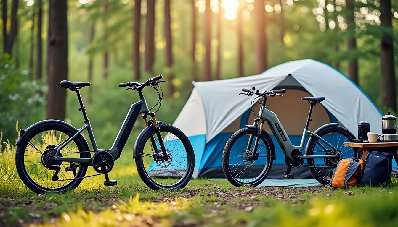 découvrez notre sélection de vélos électriques pliables conçus spécialement pour les amateurs de camping. alliez confort, praticité et performance pour explorer la nature sans effort, tout en bénéficiant d'une solution de transport facile à ranger.