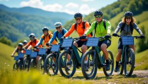 découvrez les aventuriers de la haute-loire qui s'élancent pour un périple de 420 km à vélo électrique, alliant nature et innovation grâce à des panneaux solaires. une aventure écoresponsable au cœur d'un paysage enchanteur !