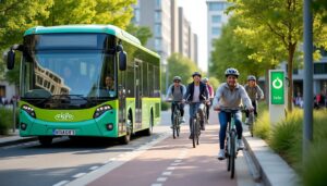 découvrez l'innovation à lorient avec l'introduction de la navette bio gnv électrique et des vélos à assistance électrique, une étape clé pour le réseau izilo. mobilité durable et respect de l'environnement s'invitent dans vos trajets.