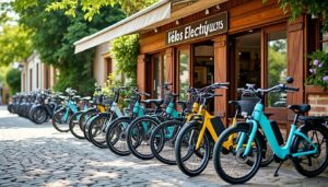 découvrez notre service de location de vélos électriques à saint-yrieix, idéal pour explorer la ville et ses environs tout en préservant l'environnement. profitez d'une expérience unique et écologique avec des vélos modernes et confortables.