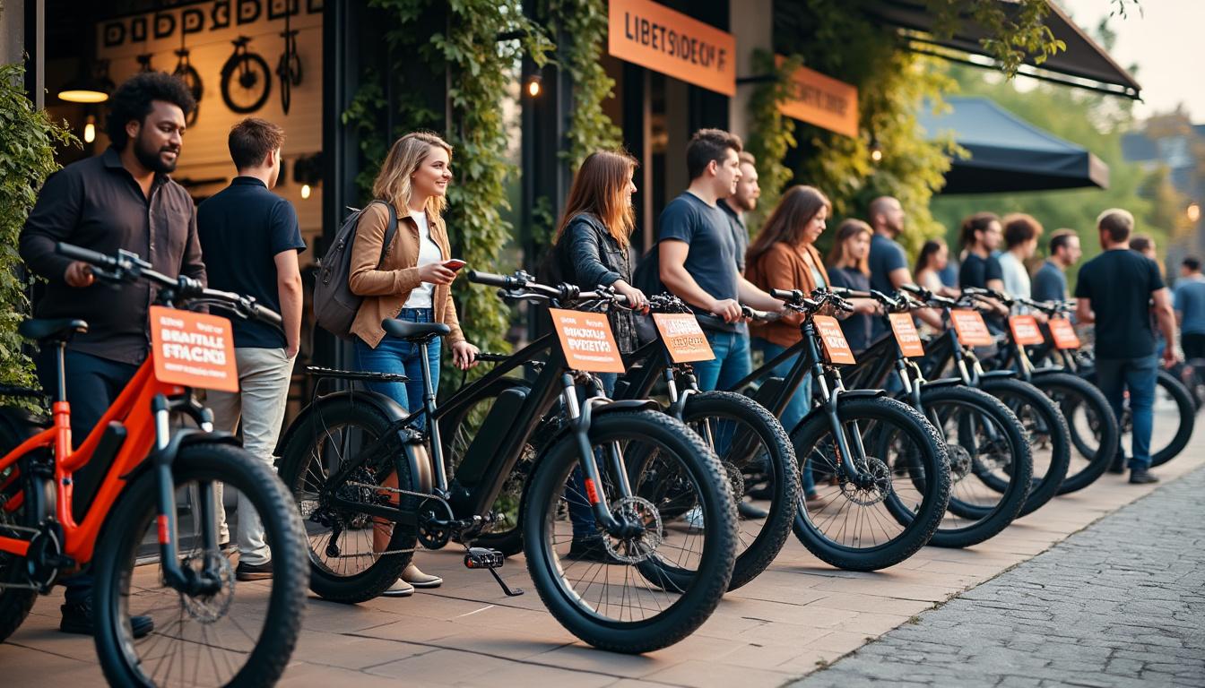 ne manquez pas votre dernière chance de profiter des soldes sur les vélos électriques ! découvrez nos promotions exceptionnelles sur une sélection de vtt et de vélos urbains. faites rimer plaisir et économies !