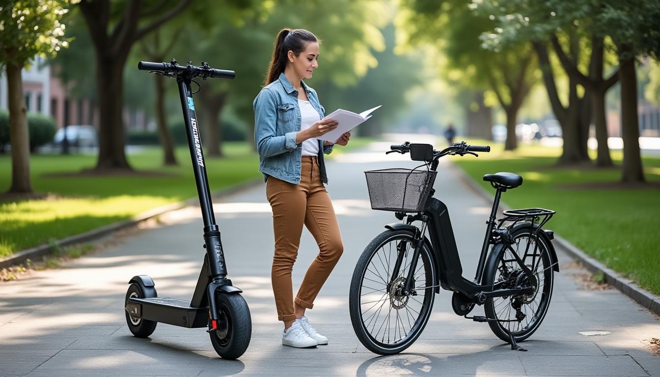 découvrez nos conseils pratiques pour choisir entre une trottinette électrique et un vélo électrique. évaluez vos besoins, votre style de vie et les fonctionnalités essentielles pour sélectionner le modèle qui vous conviendra parfaitement.