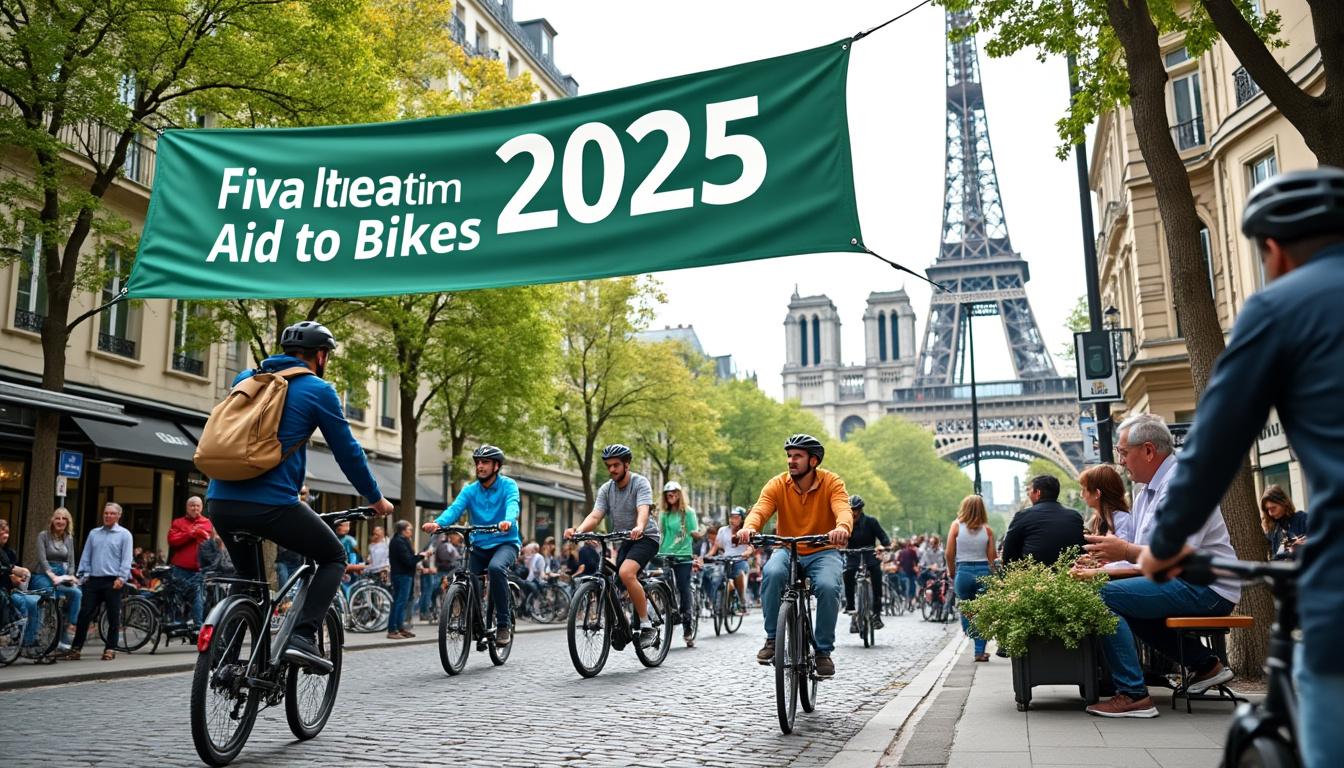 découvrez toutes les aides financières disponibles à paris en 2025 pour l'achat de vélos électriques, vélos cargos et pour suivre des formations à la mobilité verte. profitez des primes pour faciliter vos déplacements écoresponsables.