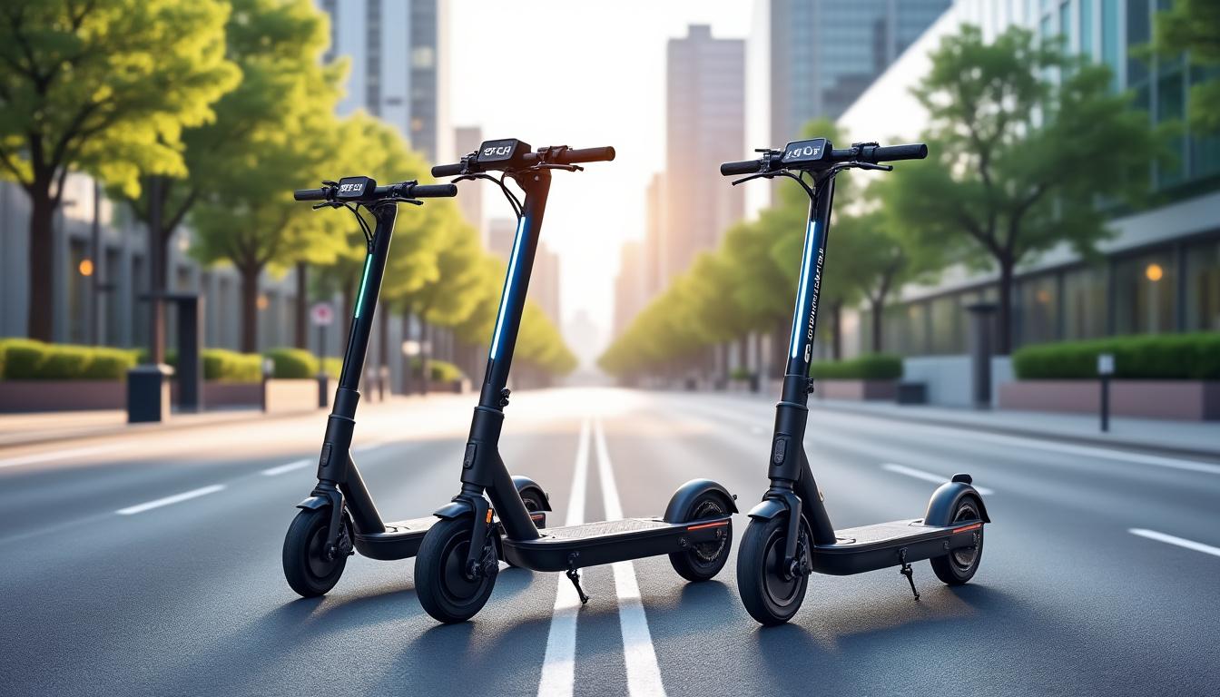 découvrez nos trois offres exceptionnelles de trottinettes électriques sur amazon. profitez des meilleures promotions et dénichez le modèle qui vous fera vibrer ! ne manquez pas ces produits tendance qui cartonnent auprès des utilisateurs.