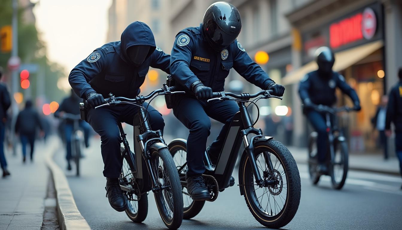 découvrez comment deux malfaiteurs de vélos électriques ont été interpellés en pleine action par les forces de gendarmerie. un récit fascinant sur la lutte contre le vol de deux-roues à assistance électrique et l'efficacité des forces de l'ordre.