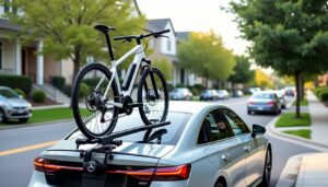 découvrez le nouveau porte-vélos spécialement conçu pour vélos électriques : installation facile et rapide sur votre voiture pour transporter vos vélos en toute sécurité et sans effort.