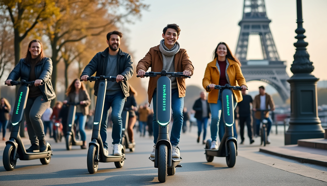 découvrez pourquoi cette trottinette électrique séduit les parisiens : simplicité d’utilisation, design moderne et surtout, un prix attractif qui en fait un véritable succès dans la capitale !