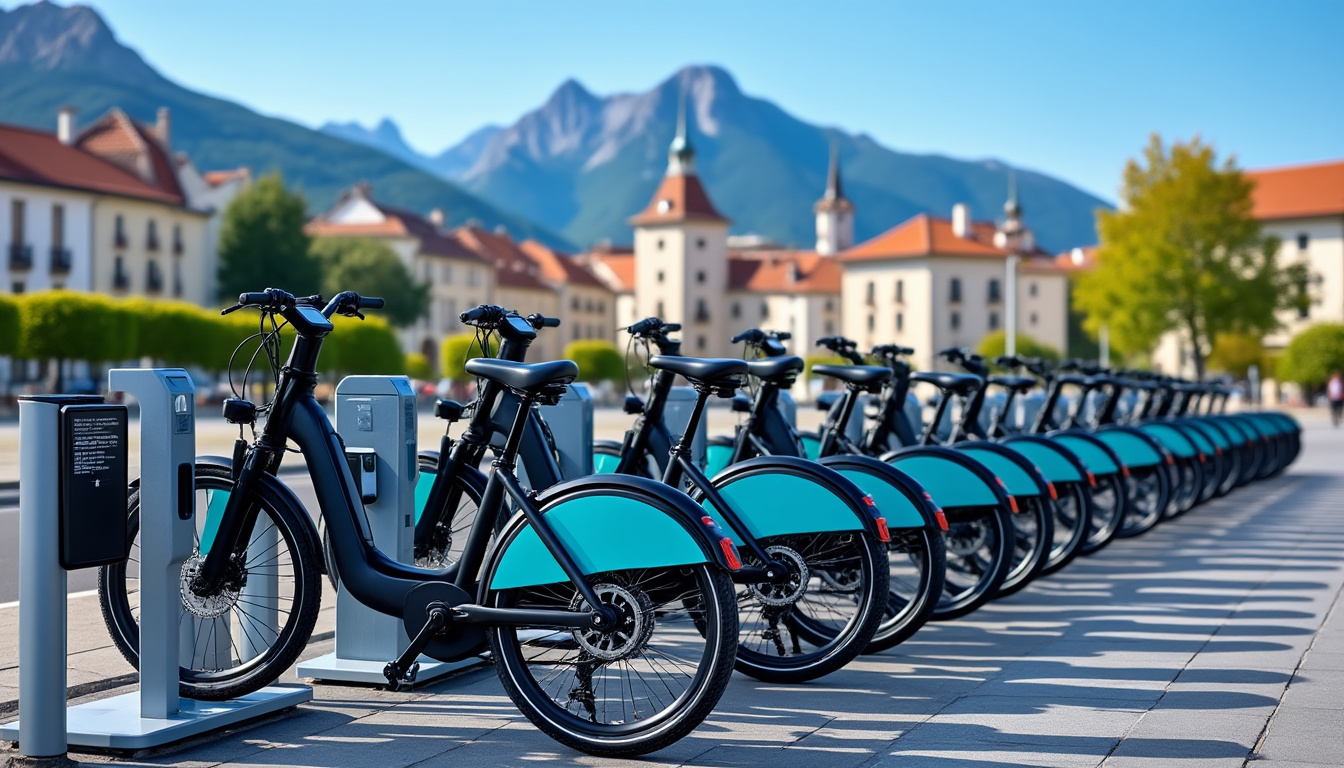 découvrez comment le nouste camp à pau facilite la mobilité avec une nouvelle station de vélos électriques en libre-service. profitez d'un accès simple et écologique au stade et à ses alentours !