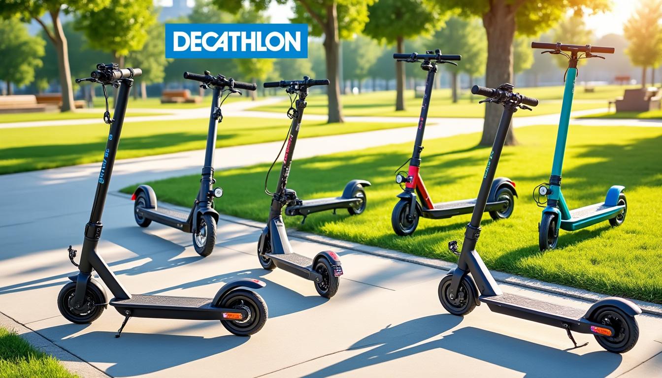 découvrez notre guide complet des trottinettes électriques chez decathlon : comparez les modèles pour tous les budgets, trouvez celle qui répond à vos besoins et profitez de conseils pour bien choisir votre trottinette électrique.