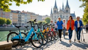 la métropole de lyon consacre 300 000 euros à l’achat de vélos électriques pour les aides à domicile, facilitant leurs déplacements et renforçant leur mobilité au quotidien.