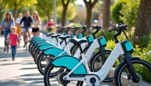 découvrez le lancement des vélos électriques en libre-service à auch, une initiative innovante pour favoriser la mobilité écologique et faciliter les déplacements urbains.