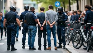 trois suspects ont été arrêtés à saint-nazaire dans le cadre d'une enquête sur des vols de vélos électriques. découvrez les détails de cette affaire et les mesures prises par les autorités locales.